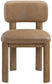 Paloma - Vegan Leather Upholstered Dining Chair (Set of 2) - Brown Frame