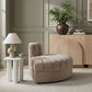 Rummi - Velvet Performance Fabric Upholstered Modular Chair