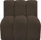 Arc - Boucle Fabric Straight Chair