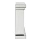 Noralie - 42" Fireplace - Mirrored & Faux Diamonds