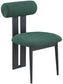 Dario - Boucle Dining Chair With Black Frame (Set of 2)