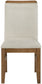 Ananda - Fabric Upholstered Dining Chair (Set of 2)
