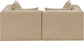 Stellar - 2 Piece 76" Upholstered Modular Loveseat