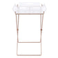 Cercie - Tray Table - Clear Acrylic & Copper