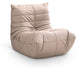 Relax - Vegan Leather Upholstered Chair - Tan