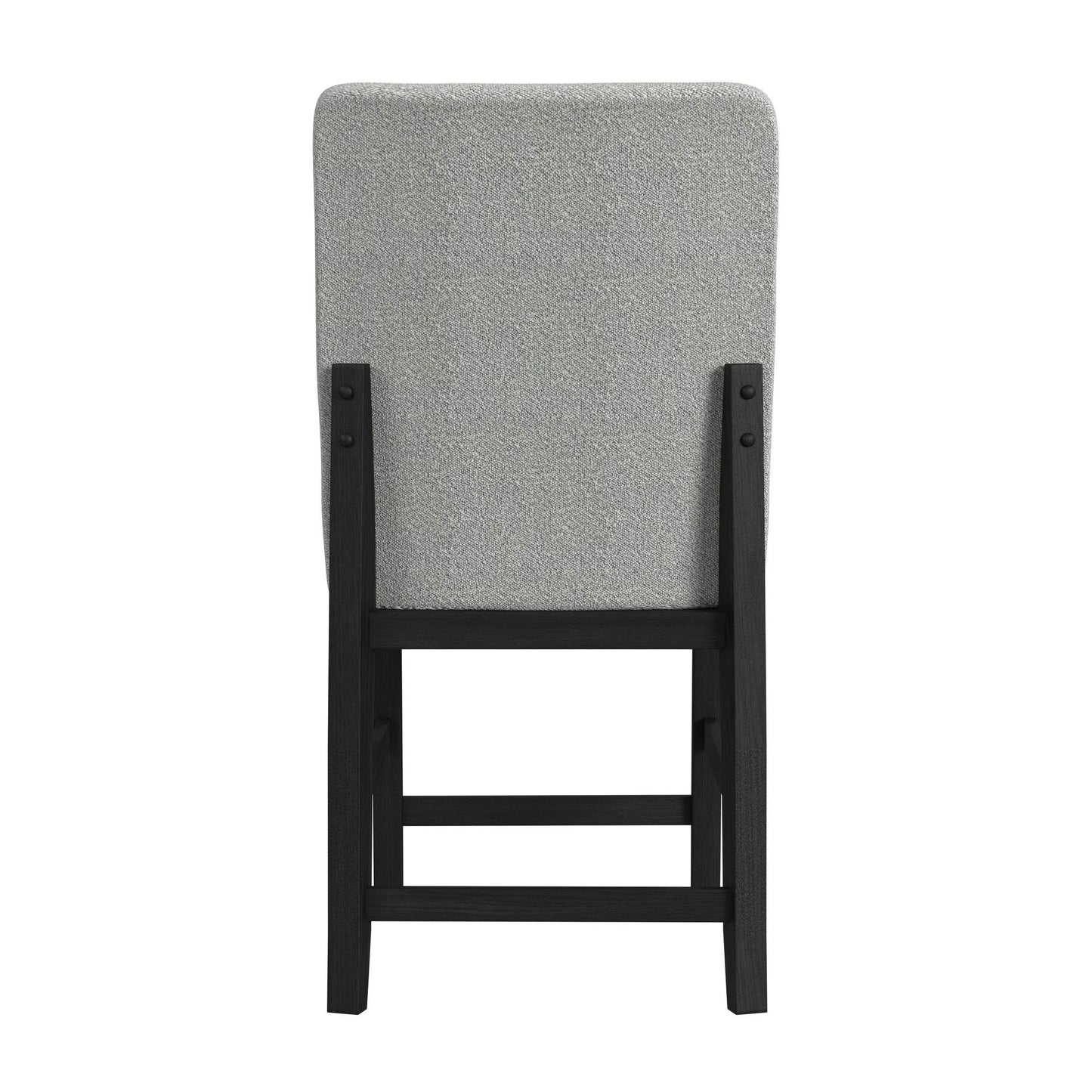 Portland - Square Back Counter Stool (Set of 2) - Black / Gray