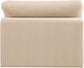 Comfy - Velvet Armless Chair