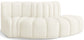 Arc - Velvet 3 Piece Modular Sofa