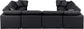 Indulge - Faux Leather 8 Piece Modular Sectional