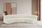 Arc - Faux Leather 5 Piece U-Shaped Modular Sofa