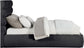 Adam - Chenille Fabric Bed With 52" Headboard