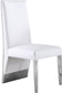 Porsha - Dining Chair (Set of 2) - Chrome Base
