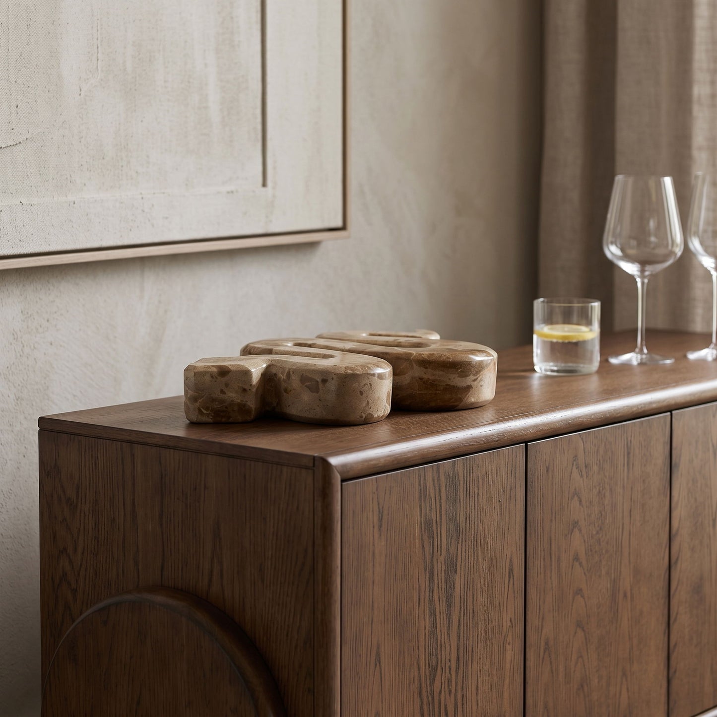 Asp - Genuine Marble Tabletop Object