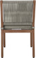 Maui - Water Resistant Outdoor Patio Dining Side Chair (Set of 2)