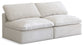 Plush - Modular Armless 2 Seat Sofa