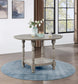 D114 - Round Counter Height Table - Gray