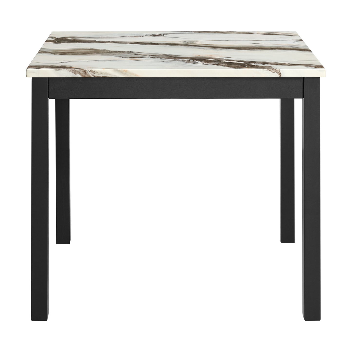 Dalia - 5 Piece Square Counter Set - Black