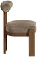 Arienzo - Performance Fabric Upholstered Dining Chair (Set of 2) - Walnut Base