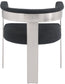 Romeo - Boucle Dining Chair With Silver Base (Set of 2)