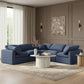 Indulge - Linen 5 Piece Modular Corner Sectional