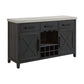 Axel - Server - Light Gray / Espresso