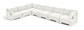 Hammond - Velvet Performance Fabric Upholstered 7 Piece Sectional