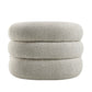 Irma - Chair With Swivel - Gray Boucle