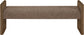 Hickory - Fabric Upholstered Bench - Brown Frame