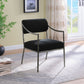 Bastille - Upholstered Dining Arm Chair (Set of 2) - Silver Frame