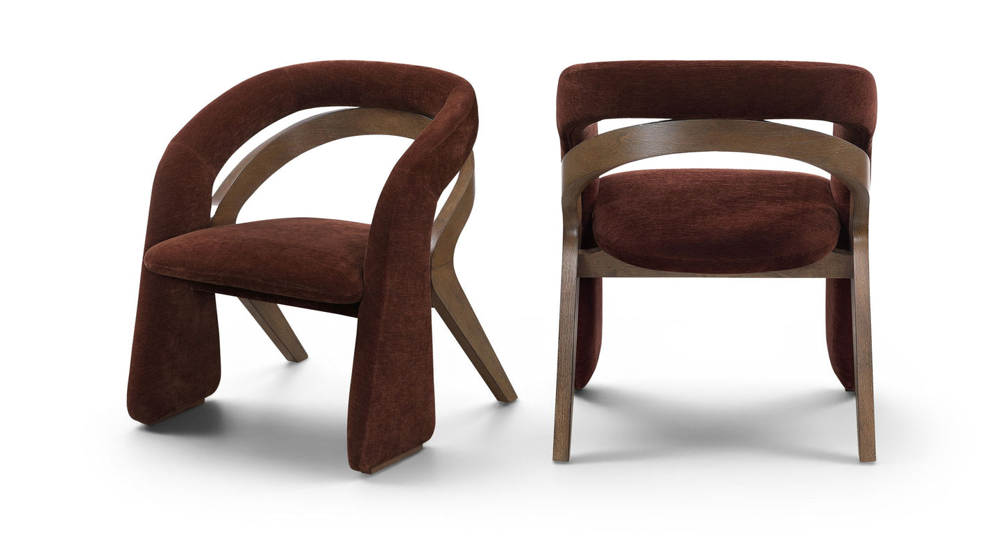 Riven - Fabric Upholstered Dining Chair