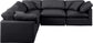 Indulge - Faux Leather 5 Piece Modular Corner Sectional