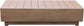 Solace - Acacia Wood Outdoor Patio Coffee Table - Natural