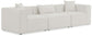 Cube - Linen Modular 3 Seat Sofa