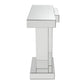 Nysa - 32"H Console Table - Mirrored & Faux Crystals