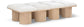 Pavilion - 8 Piece Modular Bench With Natural Base