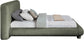 Blair - Chenille Upholstered Bed