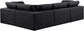 Comfy - 4 Piece Linen Fabric Modular Sectional