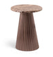 Cindra - Genuine Marble Top And Iron Base Table