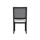 Bahama Breeze - Fabric Dining Chair (Set of 2) - White / Black