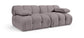 Orin - Velvet Performance Fabric Upholstered 2 Piece Modular Sofa