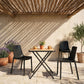 Marilla - Polypropylene Outdoor Patio Dining Chair (Set of 4)