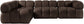 Orin - Fabric Velvet 4 Piece Modular Sectional
