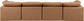 Indulge - Faux Leather 4 Seat Modular Sofa
