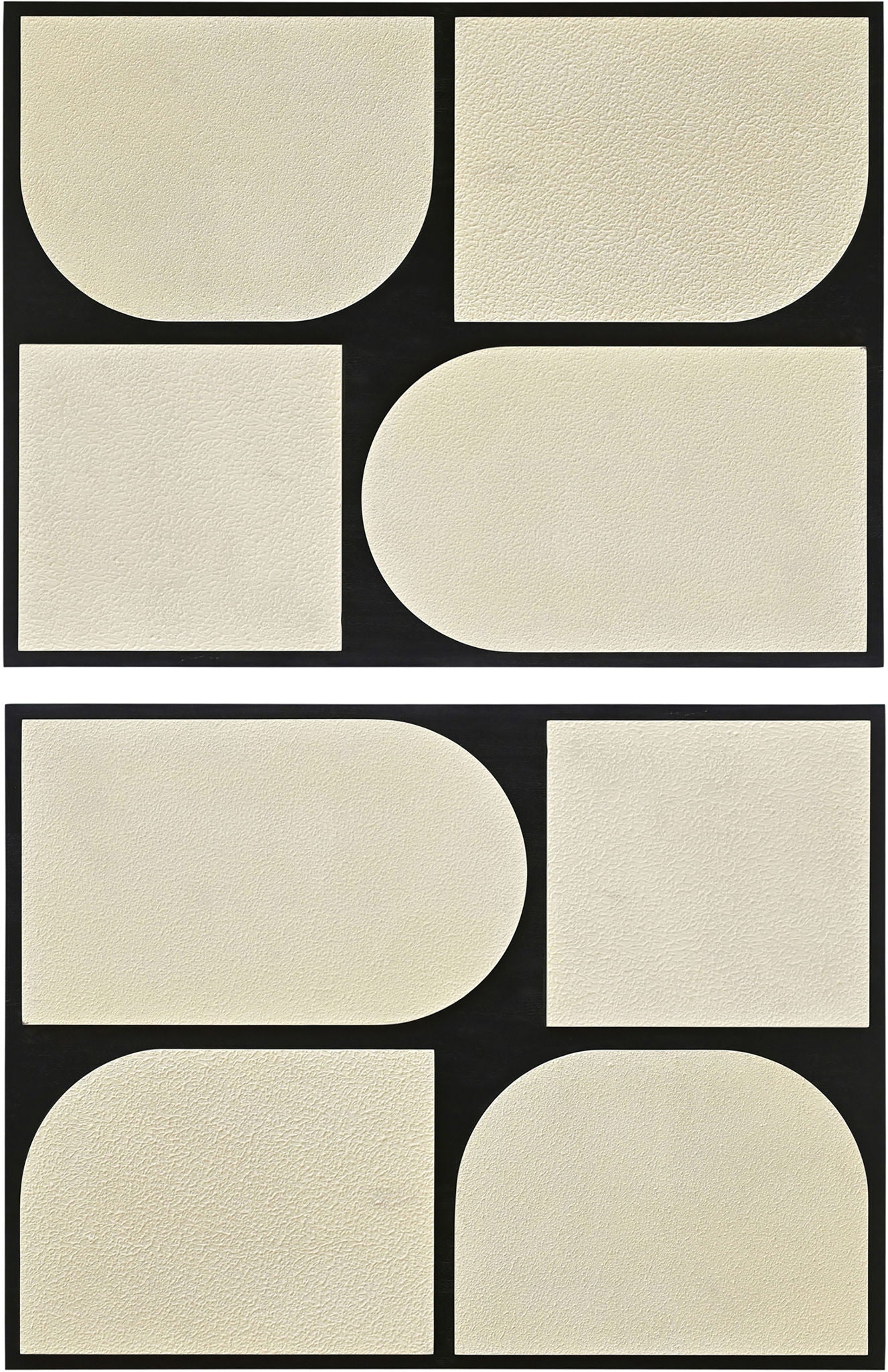 Icon - Mango Wood 2 Piece Wall Art