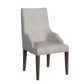 Yellowstone - Dining Host Chair (Set of 2) - Medium Brown