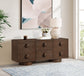 Bubble - Rubberwood with Oak Veneer Sideboard / Buffet