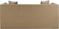 Everett - Vegan Leather 67" Upholstered Loveseat - Tan