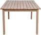 Newport - Acacia Wood 86.75" / 108" Outdoor Patio Dining Table - Natural