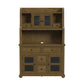 Heritage & Home - Buffet And Hutch - Oak Brown