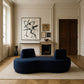 Argyle - Chenille Fabric Chaise / Loveseat